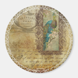 Imã Vintage Peacock