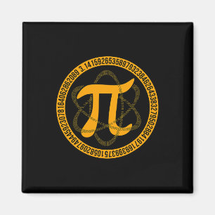Imã Vintage Pi Day Pover Professor Matemático Gr