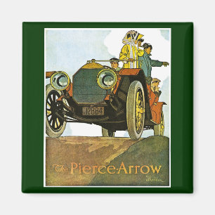 Imã Vintage Pierce-Arrow Advertisement