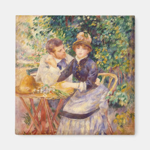 Imã Vintage Pierre Auguste Renoir No Jardim