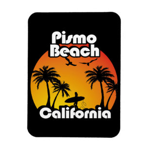 Ímã Vintage Pismo Beach California