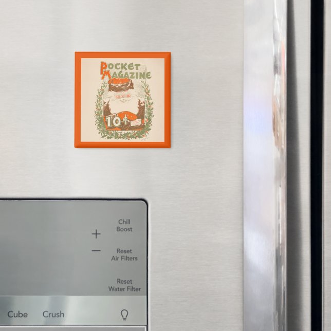 Imã Vintage Pocket Magazine Natal (In Situ (Fridge))