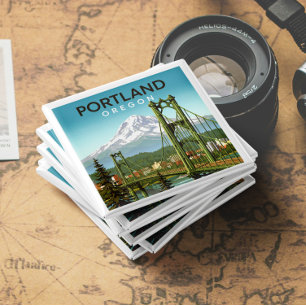 Imã Vintage Portland Oregon