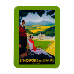 Ímã Vintage PosterEurope de Honore Les Bains