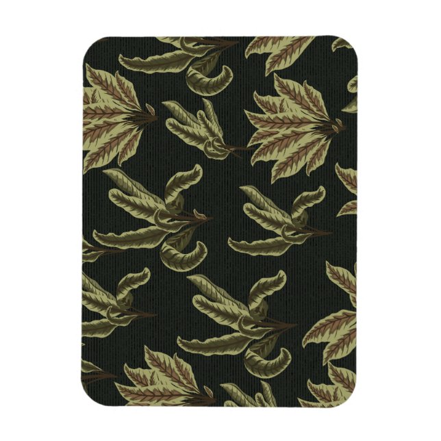 Ímã Vintage Potted Plants (Vertical)