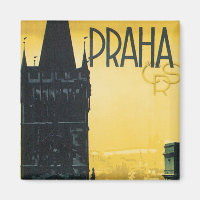 Vintage Praha Poster