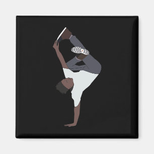 Imã Vintage Rap 80s 90s Hip Hop Lover Urban Dance Danc