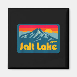 Imã Vintage retrô anos 70 80s salt lake city utah mont