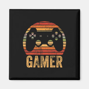 Imã Vintage Retro Gamer Jogo Jogo Jogo Jovens Adolesce