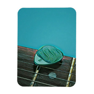 Ímã Vintage retro guitarra trabalho de arte para guita