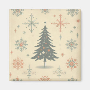 Imã Vintage/Retro Natal moderno/inverno