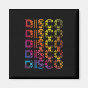 Imã Vintage Retro Old Sch do Partido Dançarino Disco d
