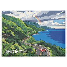 Vintage Road para hana Maui Hawaii Viagem