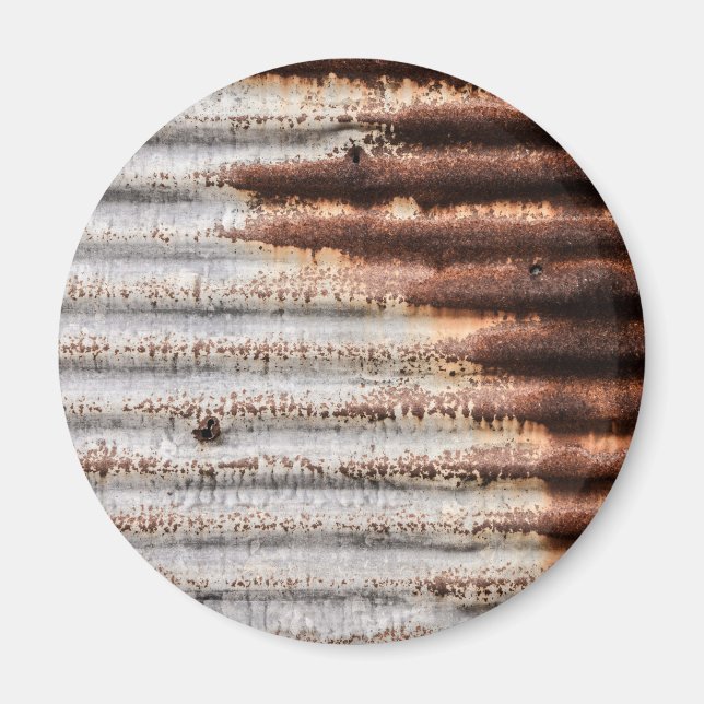 Imã Vintage Rusty Metal (Frente)