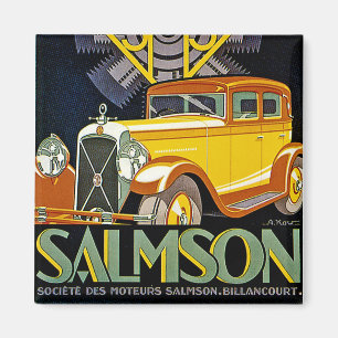 Imã Vintage Salmson Automobile Anúncio
