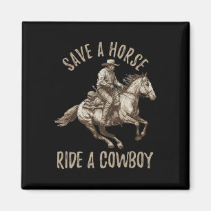 Imã Vintage Salvar Um Cavalo12