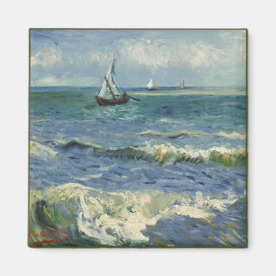 Imã Vintage Seascape perto de Les Saintes-Maries-de-la