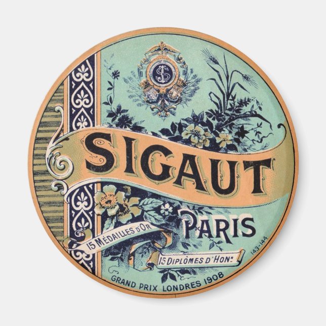 Imã Vintage Sigaut Advertisement (Frente)