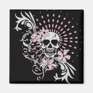 Imã Vintage Skull
