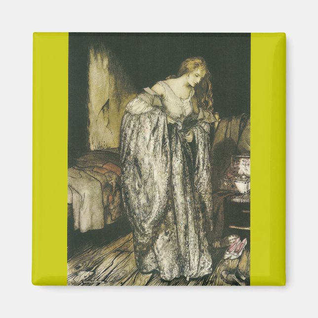 Imã Vintage Sparkle Dress Princess (Frente)