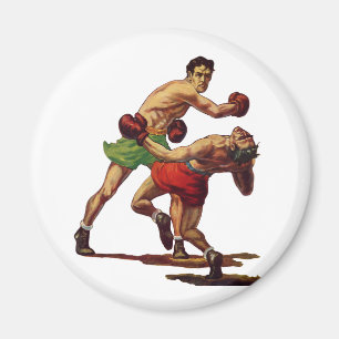 Imã Vintage Sports Boxing, Boxers em Luta