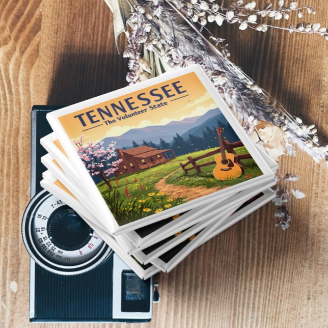 Imã Vintage Tennessee (Criador carregado)