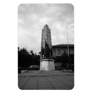 Ímã Vintage Turkey Istambul Barberousse estátua