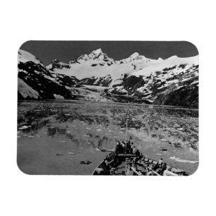 Ímã Vintage USA Alaska glacier bay monumento nacional