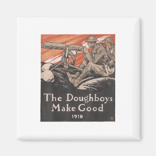 Imã Vintage USA Propaganda Poster do Exército dos Esta