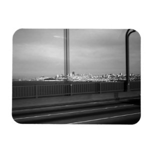 Ímã Vintage USA San Francisco Ouro Gate Bridge