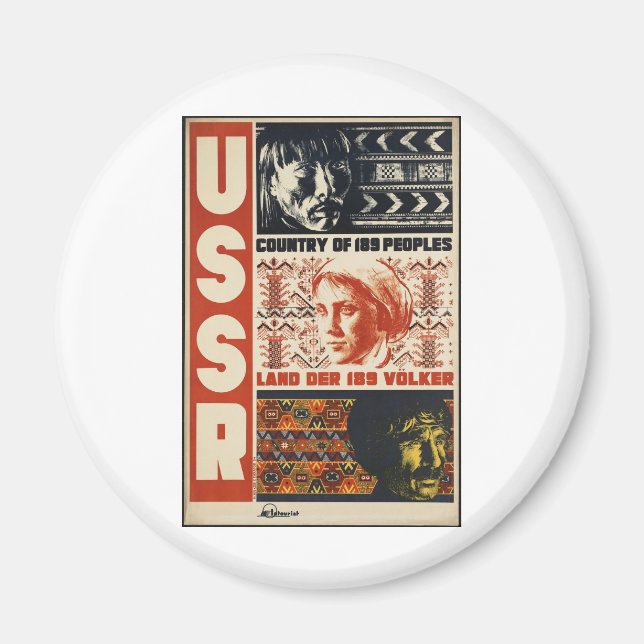 Imã Vintage USSR (Frente)