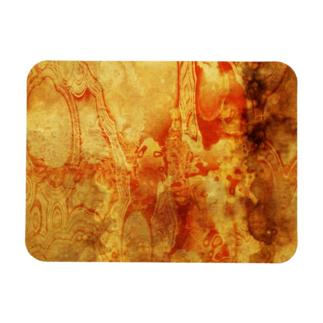 Ímã Vintage - Vermelho Espilhado (Horizontal)