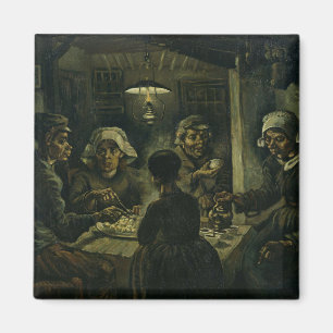 Imã Vintage Vincent van Gogh, Comedores De Batata