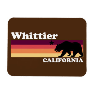 Ímã Vintage Whittier California