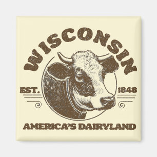 Imã Vintage Wisconsin