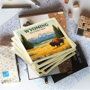 Imã Vintage Wyoming