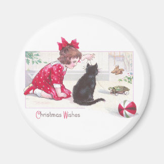 Imã Vintagem de Brinquedos de Tartaruga de Natal