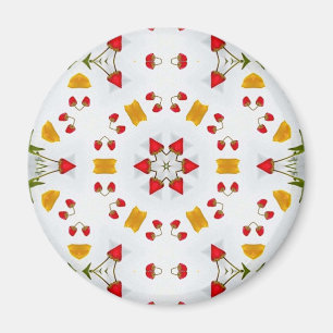 Imã Vintagem do Meio século Atômica