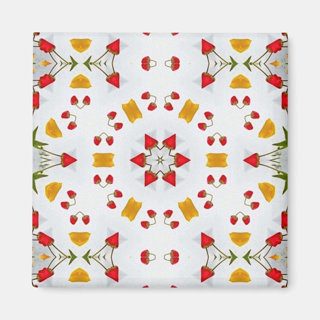 Imã Vintagem do Meio século Atômica (Frente)