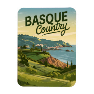 Ímã Vintagem do País Basco