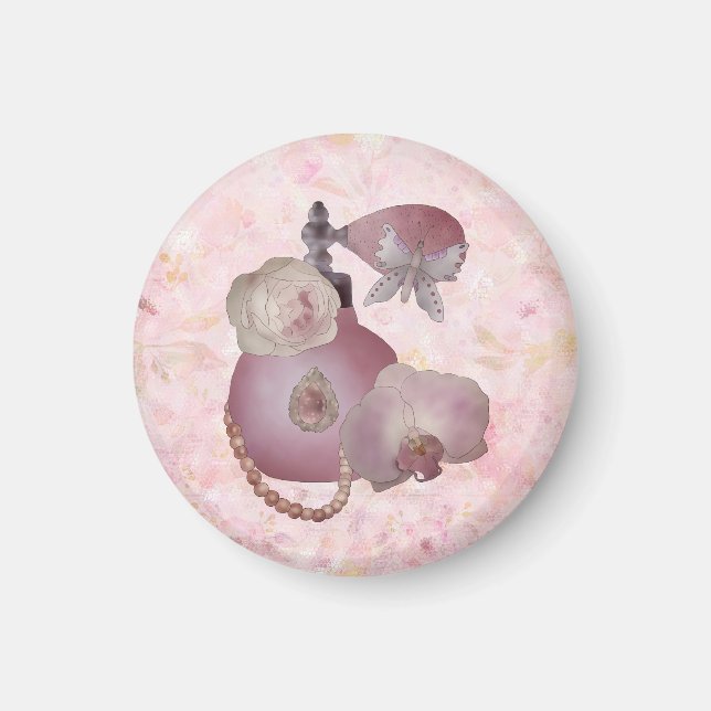Imã Vintager Parfüm-Button (Frente)