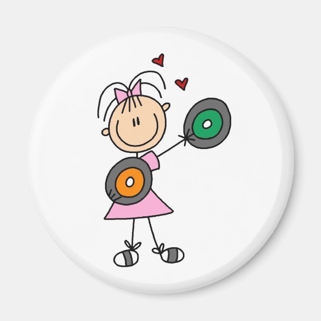 Imã Vinyl Record Lover Magnet (Frente)