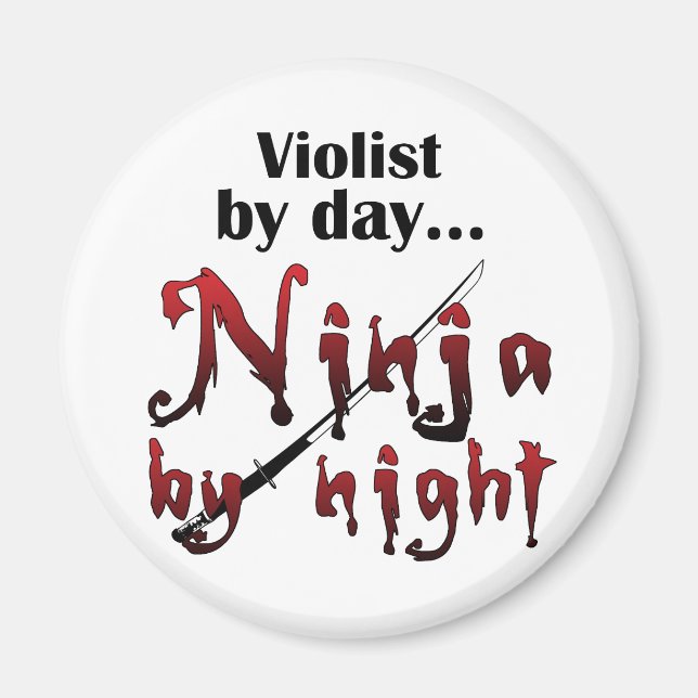 Imã Viola Ninja (Frente)