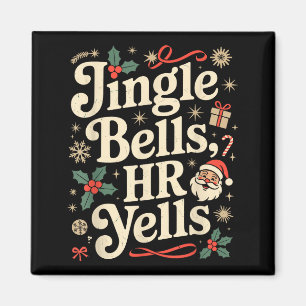 Imã Violação de Natal de RH Sarcástico Vintage Retro D