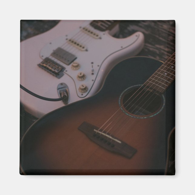 Imã Violão acústico bonito (Frente)