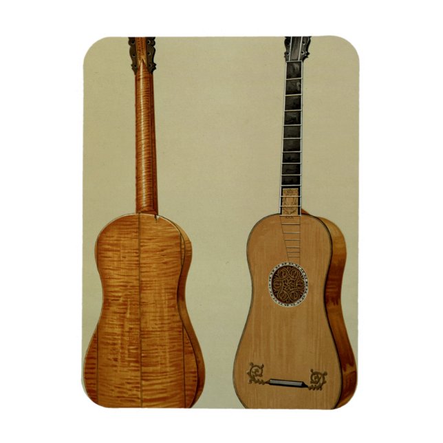 Ímã Violão de Antonio Stradivarius (c.1644-1737), (Vertical)