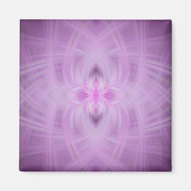 Imã VIOLET - Arte Fractal - (Frente)