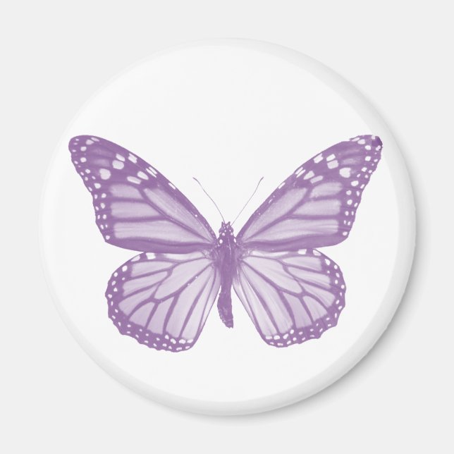 Imã Violet Butterfly Magnet (Frente)