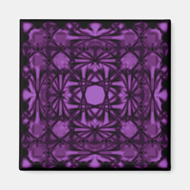 Imã Violet Deco Shamrock (Frente)