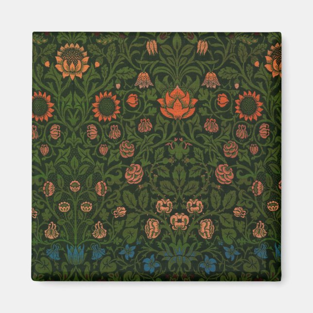 Imã Violet e Columbine (por William Morris) (Frente)